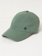 Green 100% Cotton Canvas Baseball Cap