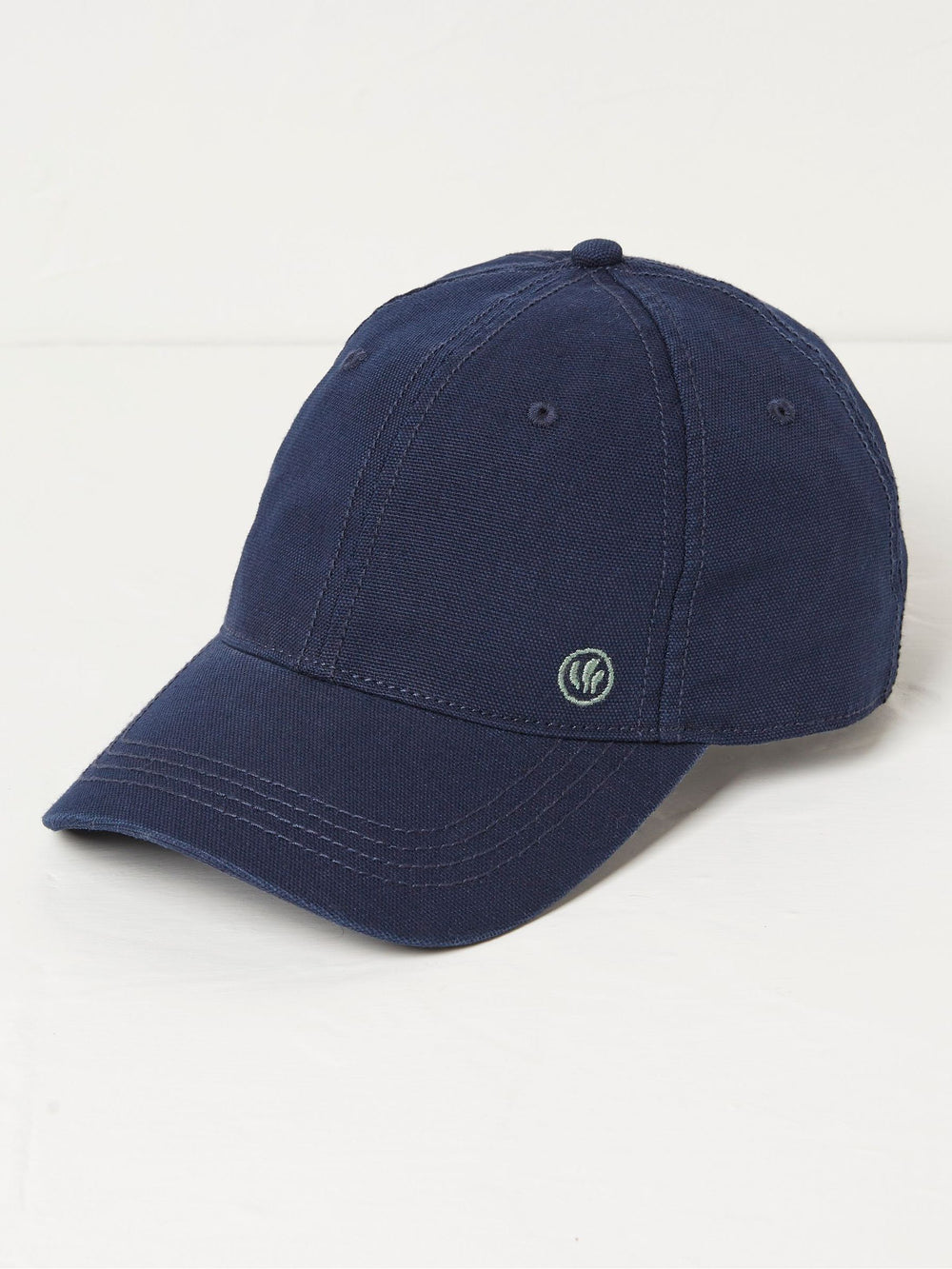 Blue 100% Cotton Canvas Baseball Cap