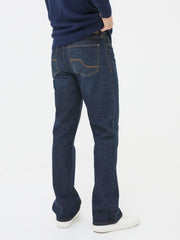 Dark Vintage Blue Bootcut Jeans