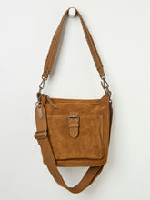 Elle Tan Brown Cross-Body Bag
