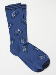 Blue Bike Men's Socks