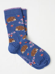 Blue Hedgehog Women's Socks