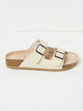 Ivory Leather Meldon Sandal