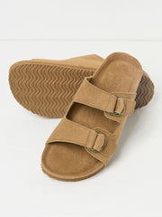 Mylor Tan Brown Suede Sandal