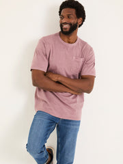 Tye Pink Pocket Relaxed T-shirt