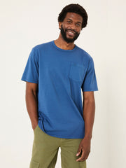Tye Blue Denim Pocket Relaxed T-shirt