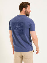 French Navy Bike Long Way Graphic Tshirt