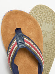 Lulworth Tan Brown Flip Flops