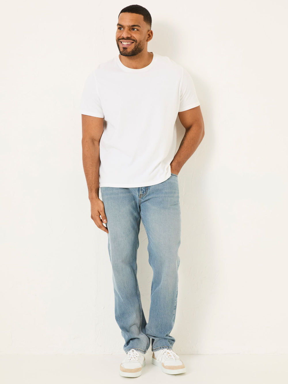 Light Vintage Blue Straight Fit Jeans