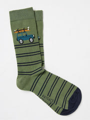 Green Men's Off Roader Socks