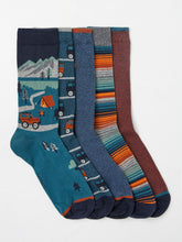Multi Off Roader 5 Pack Men's Socks