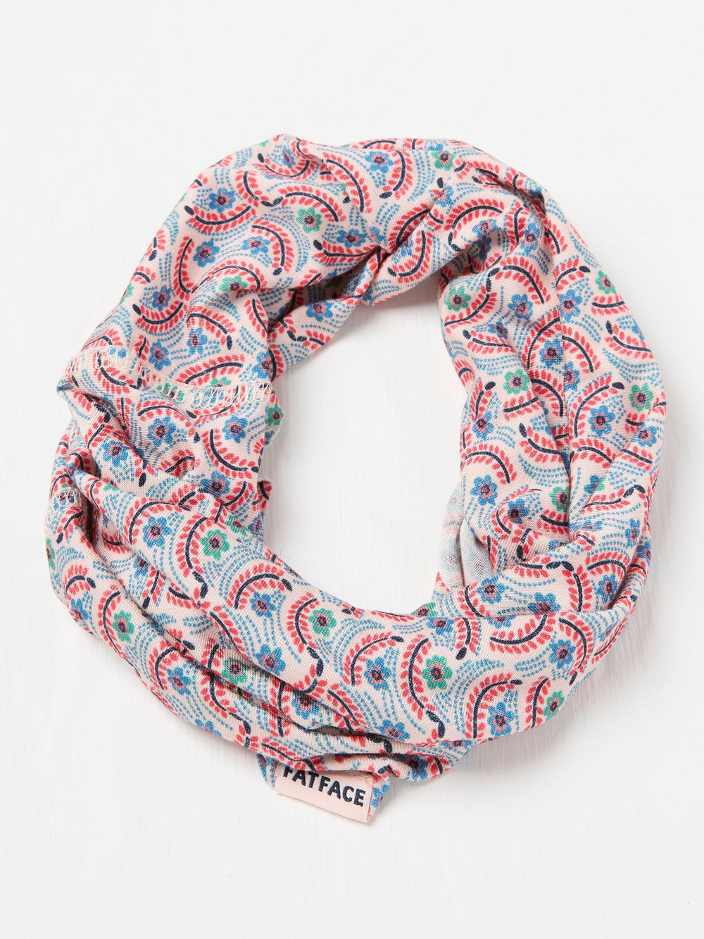 Pink Floral Print Multi Use Snood