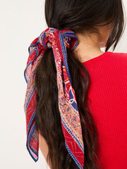 Blue Utopia Printed Hair Scarf