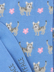 Blue Cat Socks