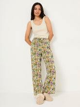 Lola Multi Peacock Linen Blend Pyjama Bottoms