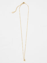 Gold Tone Heart Pendant Necklace