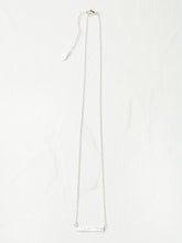 Silver Tone Flower Engraved Necklace