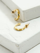 Yellow Enamel Daisy Stud Earrings