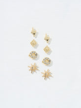 Gold Tone Star Studs