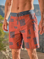 Camber Red & Blue Swim Shorts