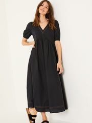 Remi Black Midi Dress