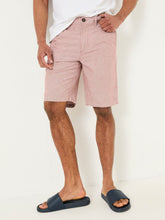 Mawes Pink Cotton Linen Chino Shorts
