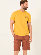 Rye Burnt Orange Garment Dye Utility Shorts