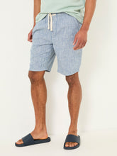 Seaton Blue Stripe Pull On Shorts