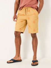 Seaton Yellow Sun Pull On Shorts