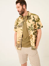 Yellow Leaf Short Sleeve Shirt