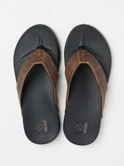 Burke Brown Comfort Flip Flop