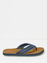 Burcott Dark Tan Flip Flops