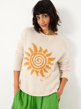 Natural Sun Crew Neck Knitted Jumper
