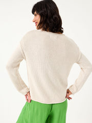 Natural Sun Crew Neck Knitted Jumper
