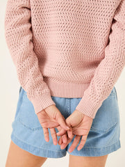 Annabelle Light Pink Knitted Jumper
