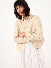 Hazel Dark Natural Hazel Broderie Jacket