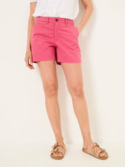 Padstow Dark Pink Chino Shorts