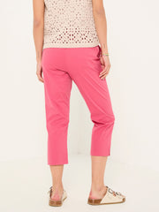 Farnham Pink Cropped Chino Trousers