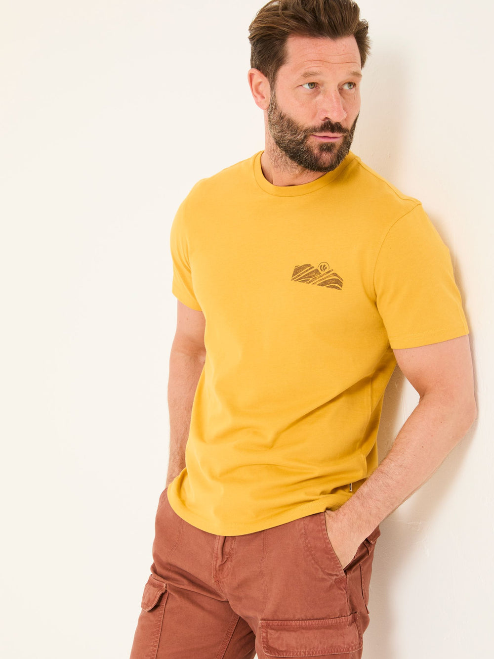 Gold Hiking Hills Tshirt