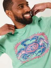 Green Crab Graphic Tshirt