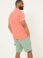 Orange Pique Polo