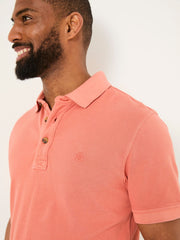 Orange Pique Polo