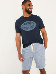 Navy Lions Tour Graphic Tshirt