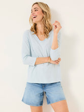 Porter Pale Blue 100% Cotton T-Shirt