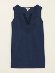 Tessa Navy Blue Jersey Tunic