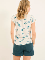 Ivy Ivory Shoal Shoal Printed T Shirt