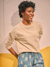 Lottie Natural Sun Graphic Crew Sweatshirt