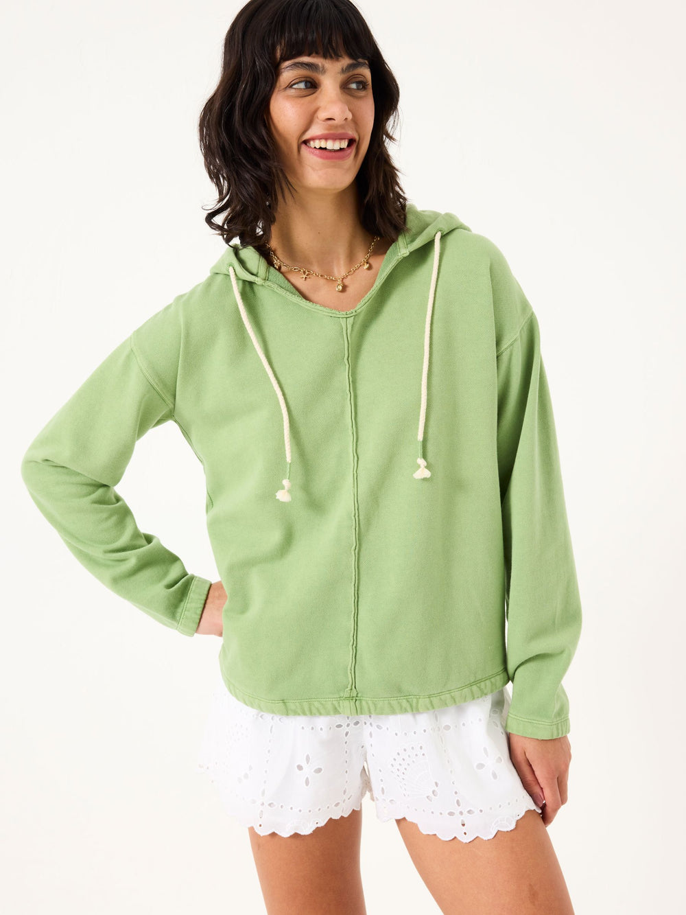 Green Beach Overhead Hoody
