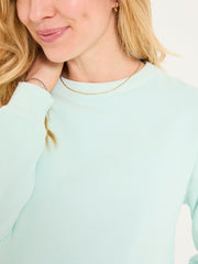 Georgia Mint Green Crew Sweatshirt