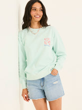 Georgia Mint Green MCS Graphic Crew Sweatshirt